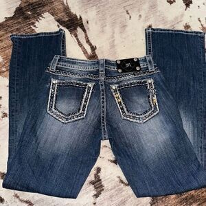 Miss Me relaxed  Boot cut jeans